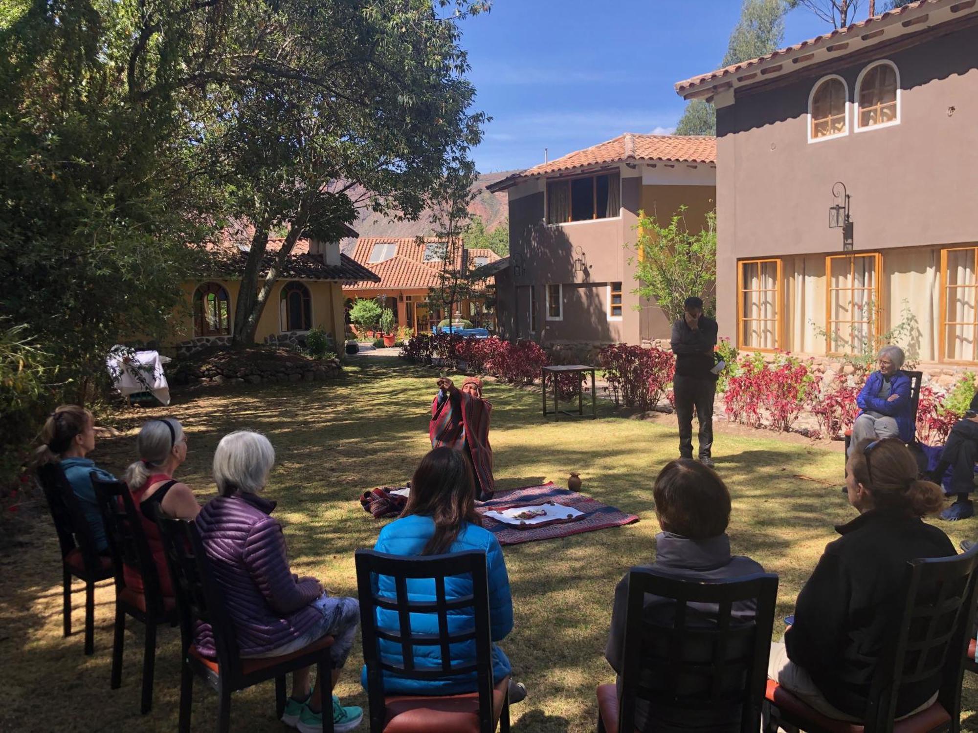 Hotel Pisonay Pueblo Urubamba Buitenkant foto